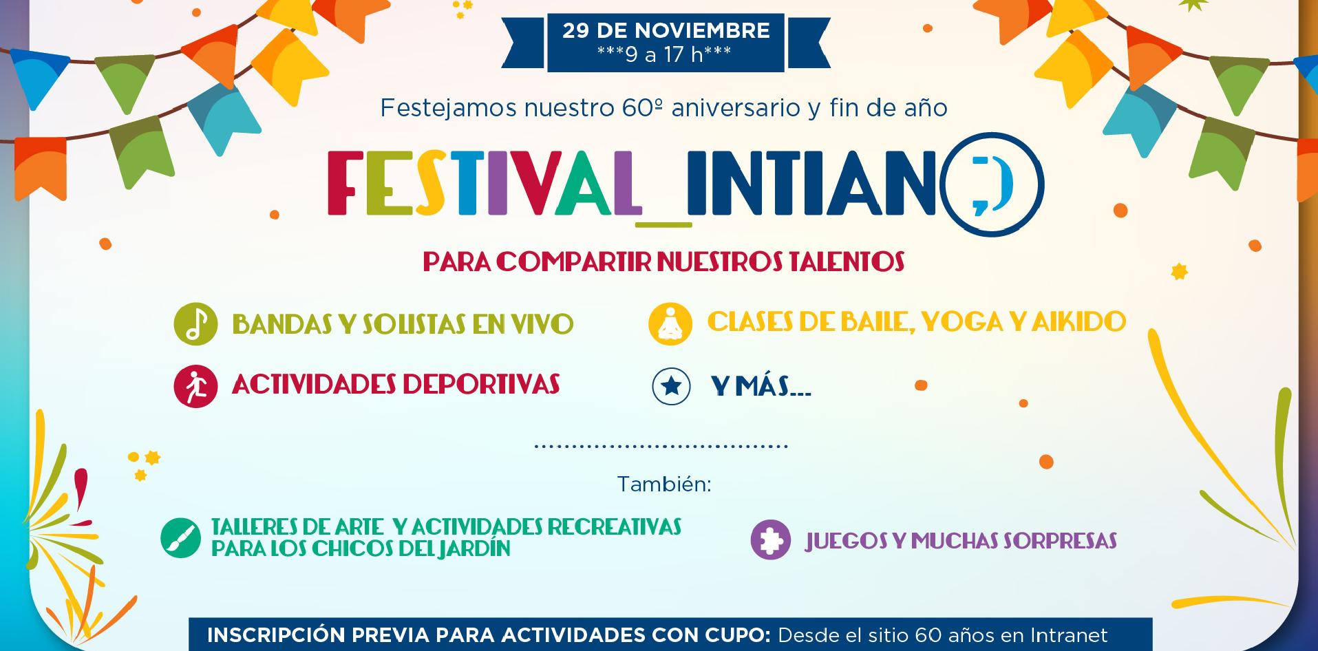 Afiche gráfico del festival